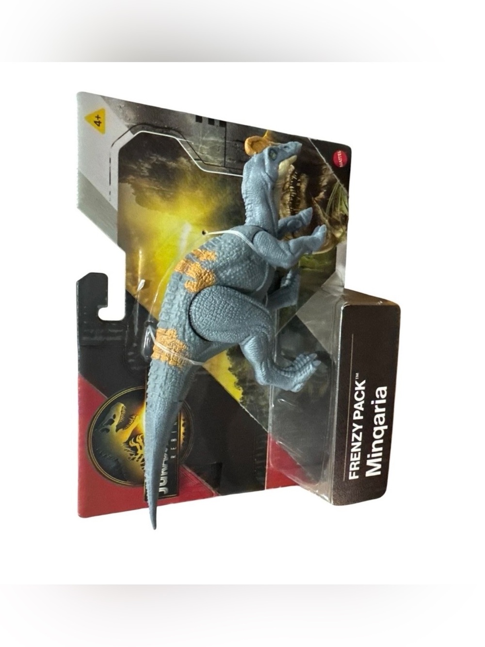 Jurassic World Frenzy Pack Minqaria Dinosaur Figure Mattel Collectible Toy 4+